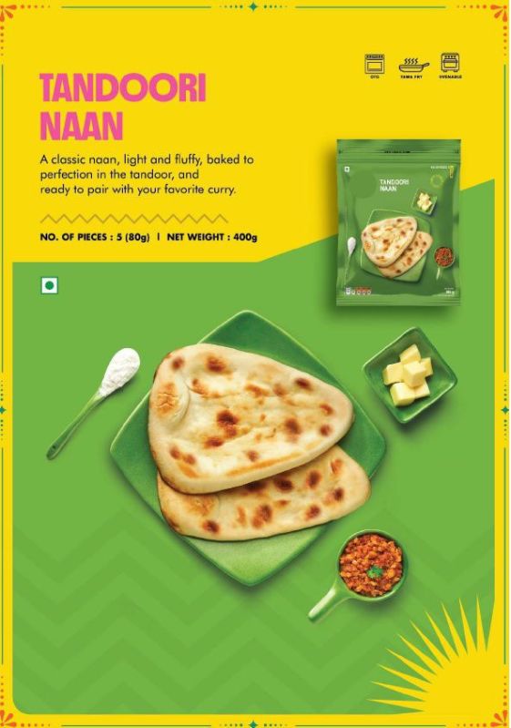 Tandoori Naan Ready To Eat Food