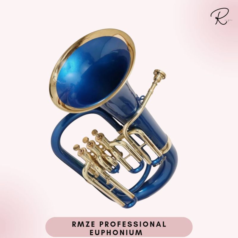 Rmze Professional 35 Blue Musical Euphonium Instrument