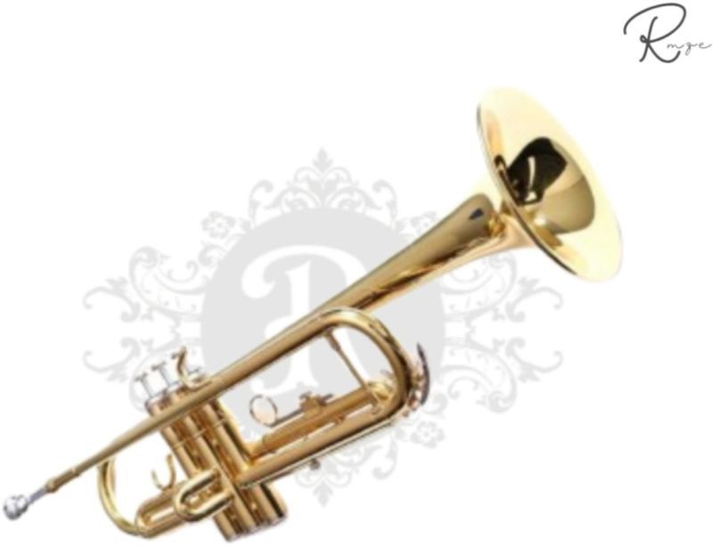 Rmze Professional TRUM-11 Gold Trumpet - Musical Instrument