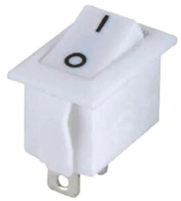 Rocker Switch 12 2 Pin White