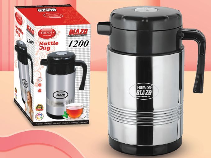 1200 Ml Blazo Stainless Steel Kettle Jug