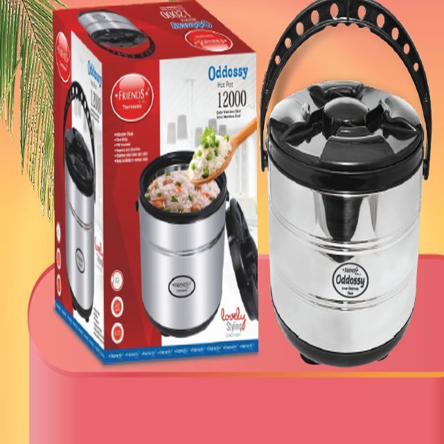 1200 Ml Oddossy Stainless Steel Casserole