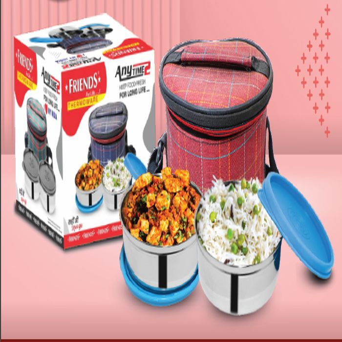 Anytime 2 Stainless Steel Lunch Box