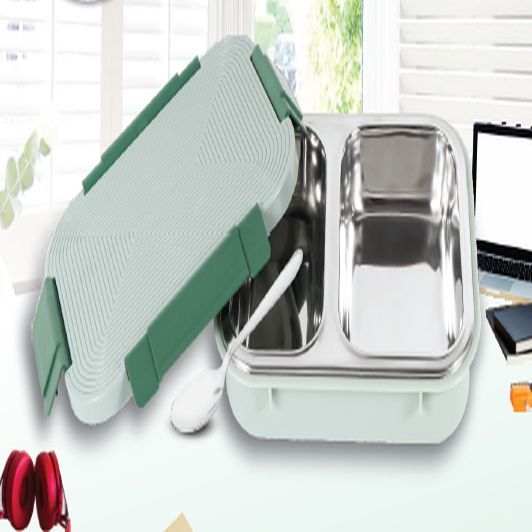 Square Steel Max Insulated Lunch Box