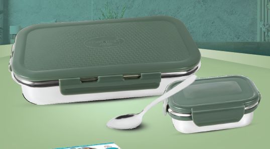 Steel Line Lunch Box