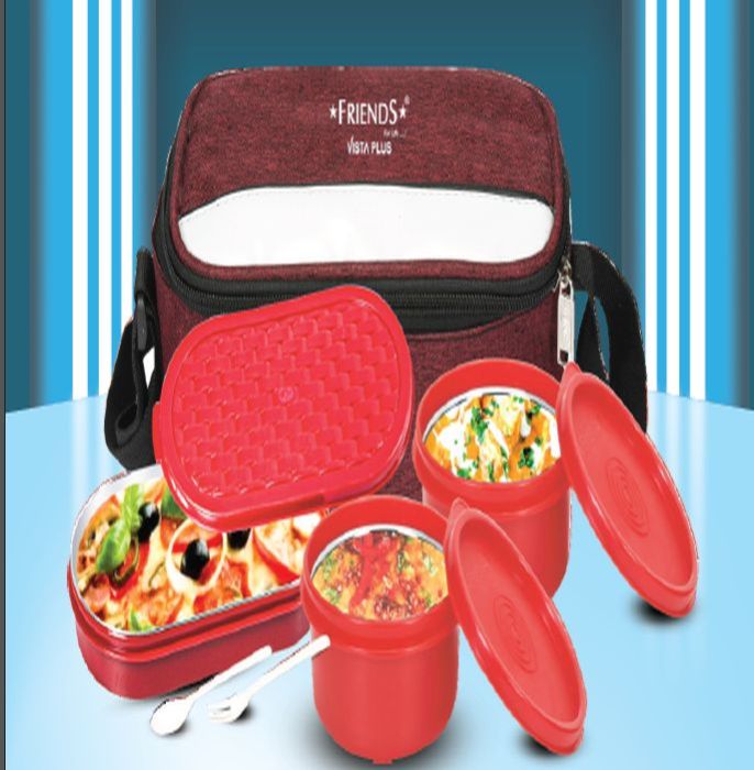 Vista Plus Stainless Steel Lunch Box