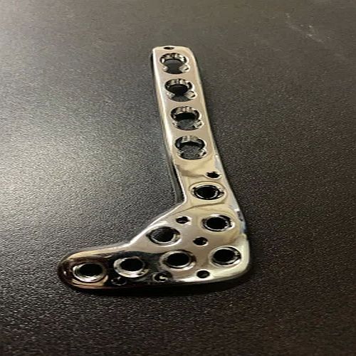 Stainless Steel Proximal Tibia Locking Raft Plate, Color : Silver