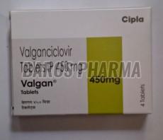 Valgan 450mg Tablet