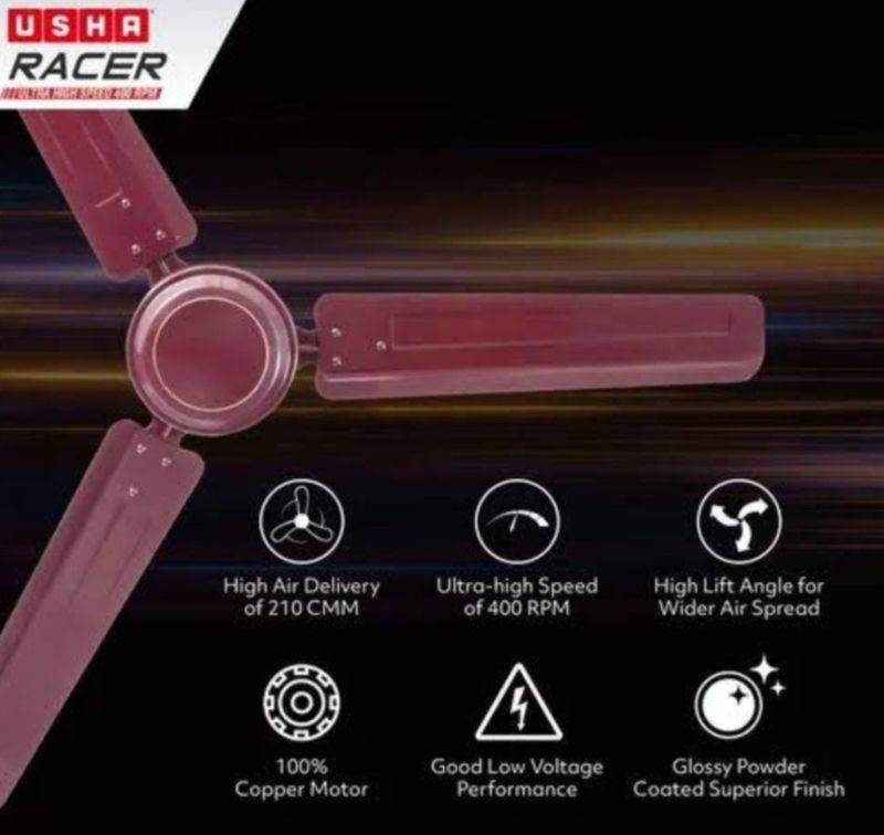 1200mm Usha Racer Ceiling Fans