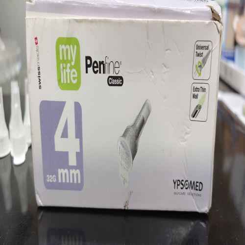 Mylife Penfine Classic Pen Needles, Color : Silver