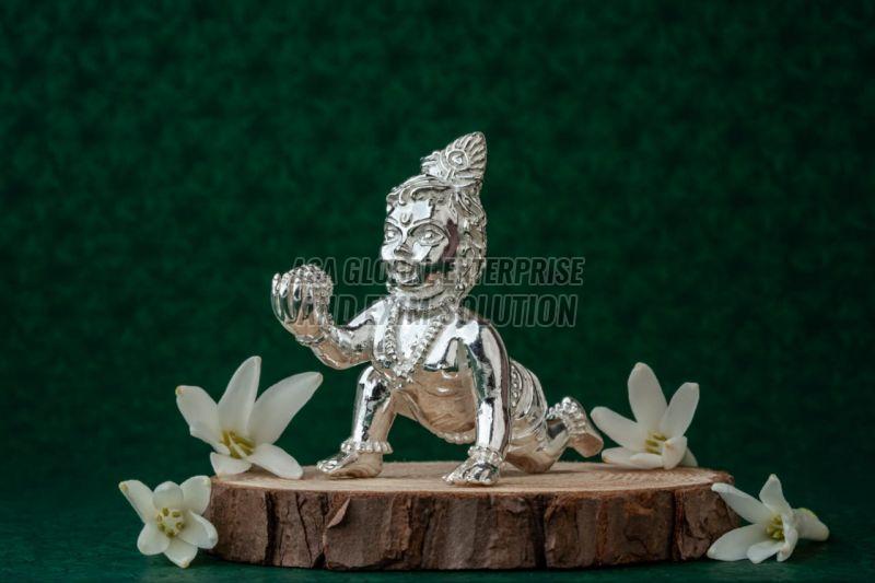 925 Sterling Silver Laddu Gopal Murti