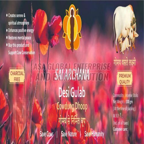 Desi Gulab Incense Sticks
