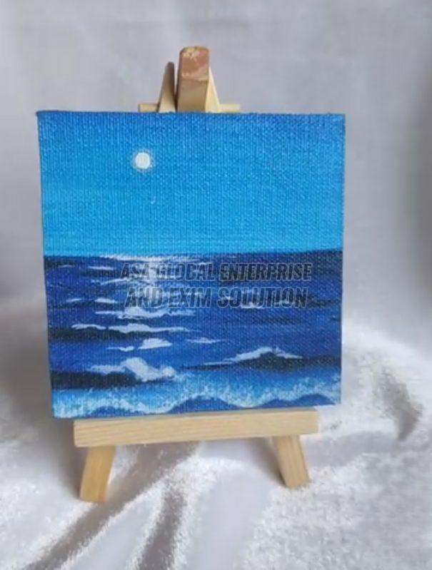 Matte Moonlight Canvas Handmade Oil Painting