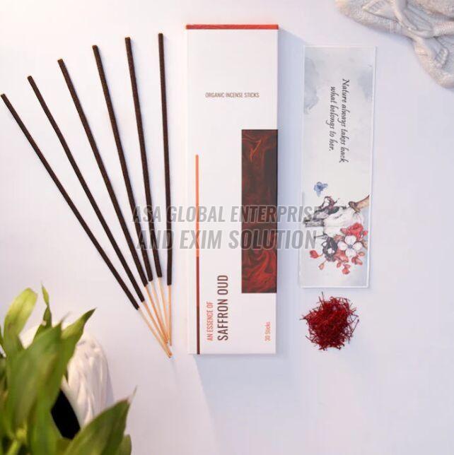 Saffron Oud Incense Sticks