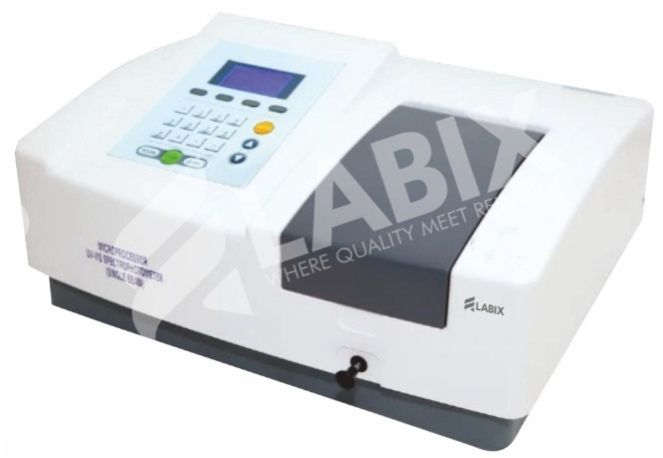 Single Beam UV-vis Spectrophotometer