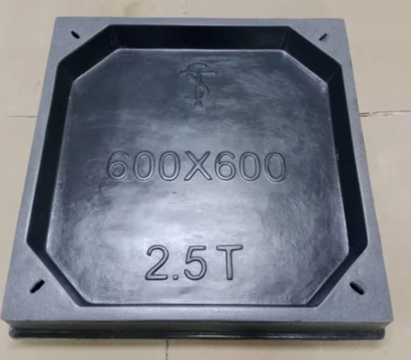 2.5 Ton Square FRP Recess Man Hole Cover