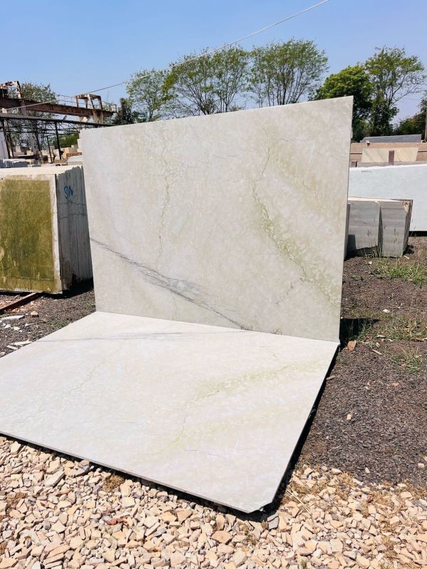 White Katni Thunder Marble