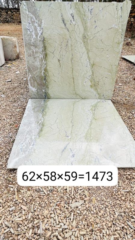 Indo Green Marble Flooring Slabs