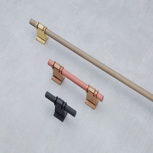 Polished Solid Brass Cabinet Drawer Pull Handles