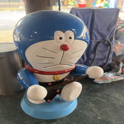 FRP Doremon Cartoon Statue