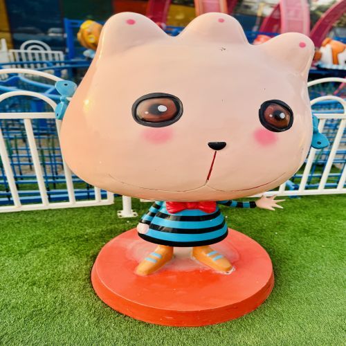FRP Cat Statue