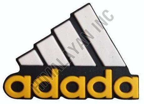 Adada Shoes Silicone Logo Patch 3X1inch (Lxw)