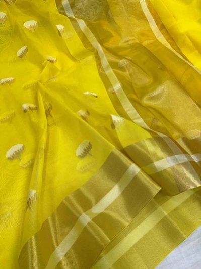 Linen Cotton Silk Saree