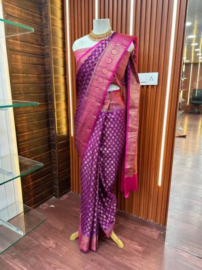 Ready TO Wear Georgette Banarasi Saree