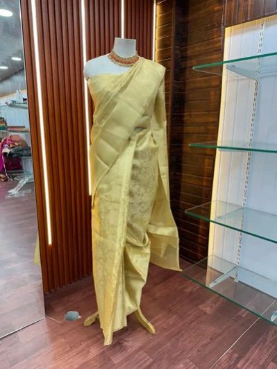 Ready TO Wear Kanjivaram Tissue Silk Saree