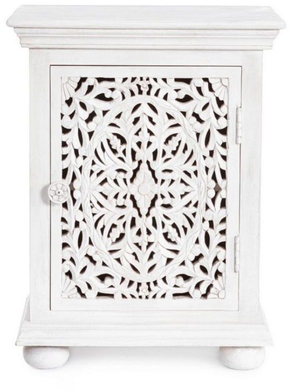 Carving Bedside Table