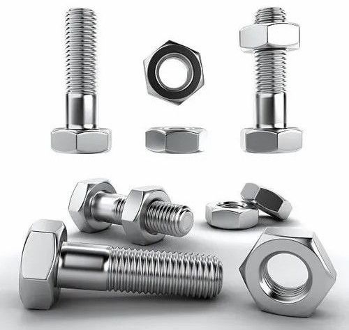 Nut Bolts, Color : Silver for Door, Table Fittings, Window