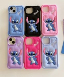 3D Fun Cartoon Silicone Soft Protective Iphone 15 Plus Phone Case
