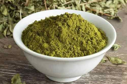 Natural Henna Powder, Color : Greenish for Hair Coloring Conditioning