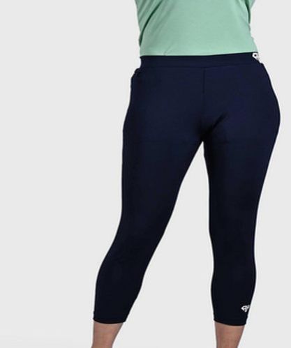 Cotton Lycra Plain Ladies Dark Blue Stretchable Leggings