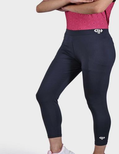Cotton Lycra Plain Ladies Navy Blue Stretchable Leggings