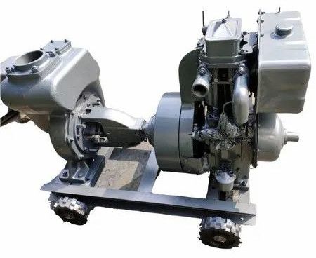 Manual Electric Self Priming Mud Pump, Packaging Type : Grey
