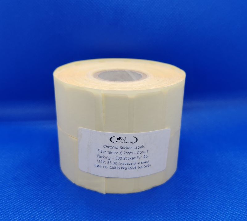 Chromo Label Sticker Roll
