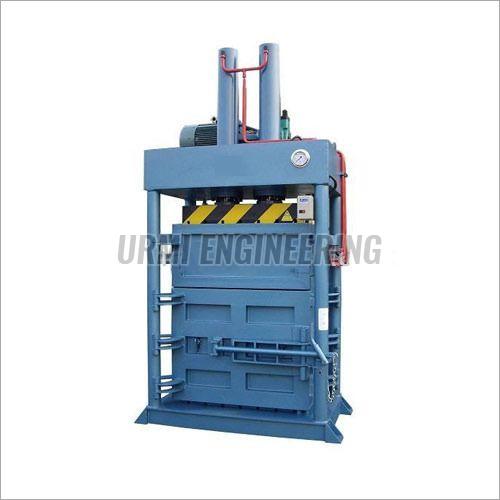 Semi Automatic Mild Steel Electric Double Cylinder Baling Machine