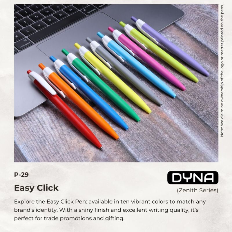 Easy Click Plastic Pen