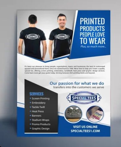 Brochure Custom Printing Services