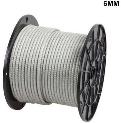 6 Mm Ungalvanized Wire Rope