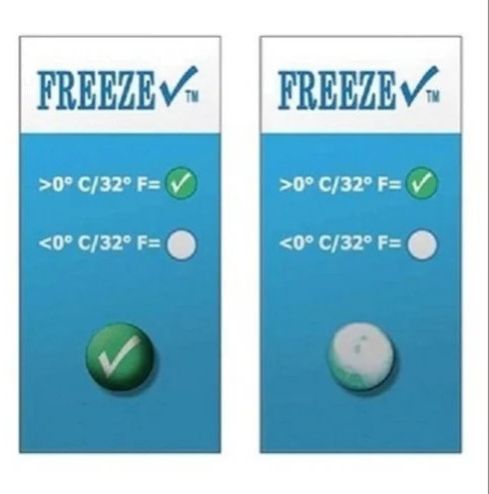 0.55 Gm Freezing Temperature Indicator