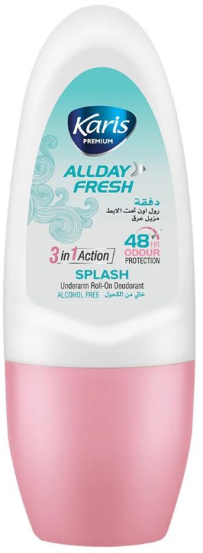 Allday Fresh Splash Underarm Roll-On Deodorant
