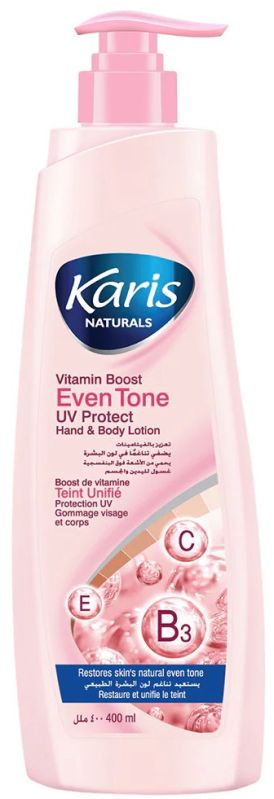 Vitamin Boost Even Tone UV Protect Hand & Body Lotion