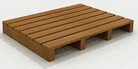 Two Way Entry Single Deck Wooden Pallet