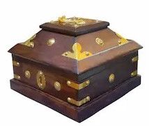 Wooden Jewelry Box-7x5x6