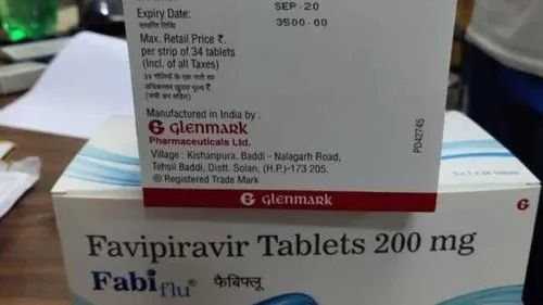 Fabiflu Favipiravir 200 Mg Tablets