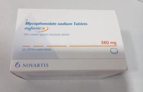 Mycophenolate Sodium Tablets 360mg