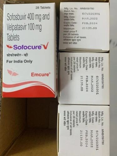 Sofacure V Sofosbuvir Tablets