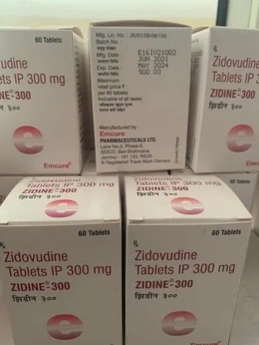 Zidine 300mg Zidovudine Tablets